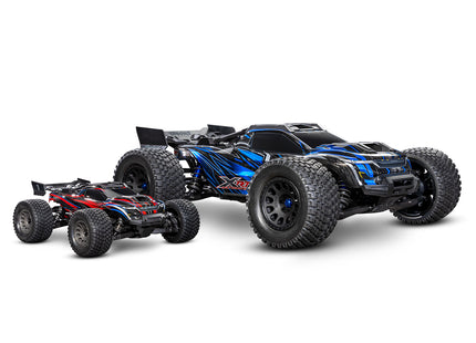 Traxxas Mini XRT® Brushless 1/16 4WD RTR Monster Truck (Blue, Orange, Red, or Green) w/TQi 2.4GHz Radio, Battery & USB-C Charger Part Number: 108076-1