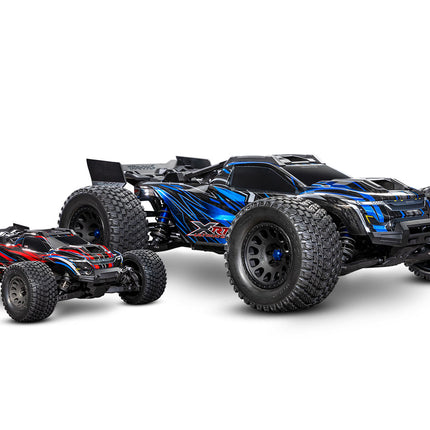 Traxxas Mini XRT® Brushless 1/16 4WD RTR Monster Truck (Blue, Orange, Red, or Green) w/TQi 2.4GHz Radio, Battery & USB-C Charger Part Number: 108076-1