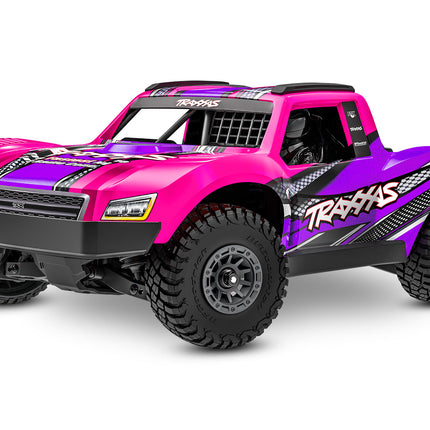 Traxxas Mini Slash® Brushless 1/16 4WD RTR Short Course Truck – 108164-1 (Yellow, Pink, Green, Orange)
