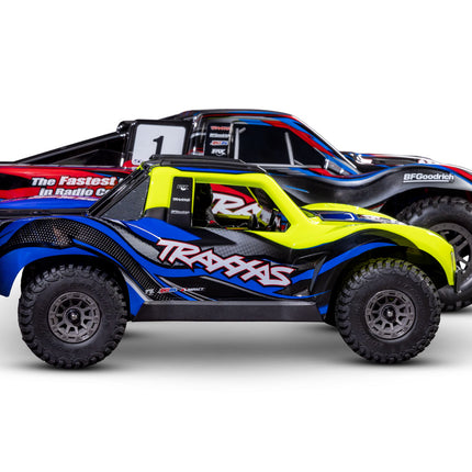 Traxxas Mini Slash® Brushless 1/16 4WD RTR Short Course Truck – 108164-1 (Yellow, Pink, Green, Orange)