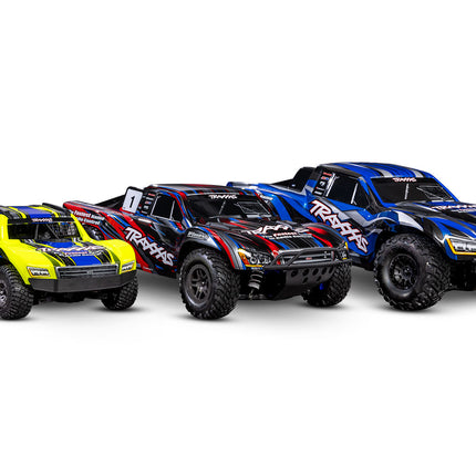 Traxxas Mini Slash® Brushless 1/16 4WD RTR Short Course Truck – 108164-1 (Yellow, Pink, Green, Orange)