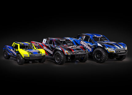 Traxxas Mini Slash® Brushless 1/16 4WD RTR Short Course Truck – 108164-1 (Yellow, Pink, Green, Orange)