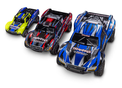 Traxxas Mini Slash® Brushless 1/16 4WD RTR Short Course Truck – 108164-1 (Yellow, Pink, Green, Orange)