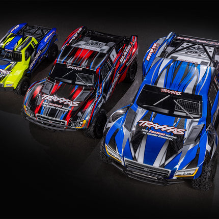 Traxxas Mini Slash® Brushless 1/16 4WD RTR Short Course Truck – 108164-1 (Yellow, Pink, Green, Orange)