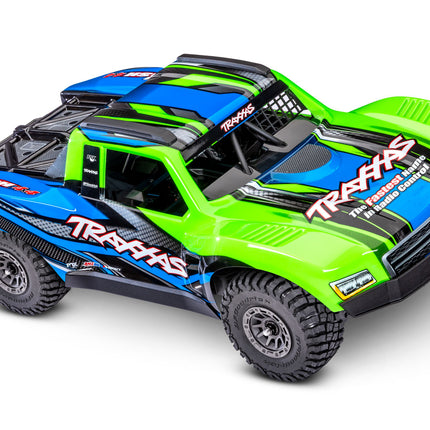 Traxxas Mini Slash® Brushless 1/16 4WD RTR Short Course Truck – 108164-1 (Yellow, Pink, Green, Orange)