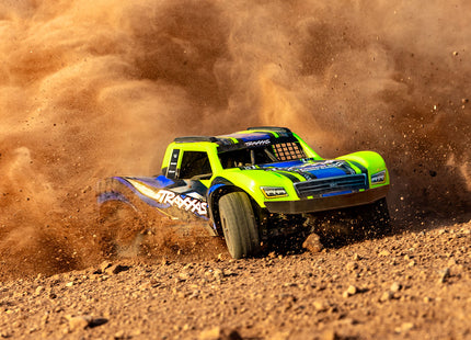 Traxxas Mini Slash® Brushless 1/16 4WD RTR Short Course Truck – 108164-1 (Yellow, Pink, Green, Orange)