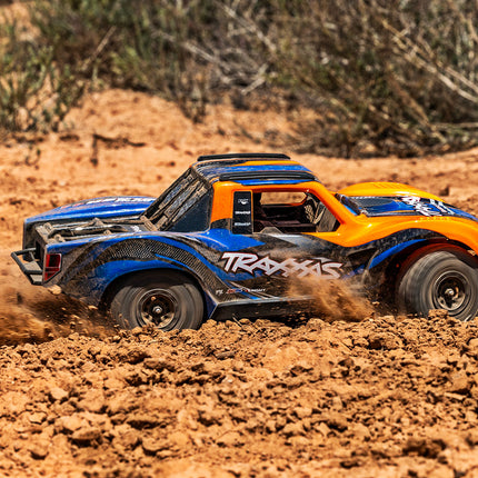 Traxxas Mini Slash® Brushless 1/16 4WD RTR Short Course Truck – 108164-1 (Yellow, Pink, Green, Orange)