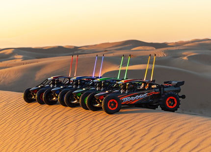 Traxxas Funco® Pro Scale® 2WD Brushless RTR Sand Car w/TQi 2.4GHz Radio, Link Module &amp; TSM – Available in Red, Orange, Green, or Blue