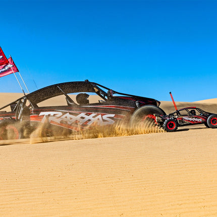 Traxxas Funco® Pro Scale® 2WD Brushless RTR Sand Car w/TQi 2.4GHz Radio, Link Module & TSM – Available in Red, Orange, Green, or Blue