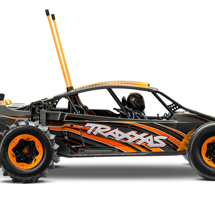 Traxxas Funco® Pro Scale® 2WD Brushless RTR Sand Car w/TQi 2.4GHz Radio, Link Module & TSM – Available in Red, Orange, Green, or Blue