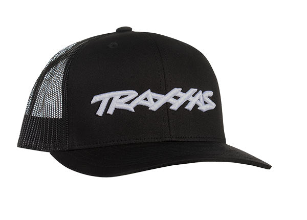 Traxxas Black Curved-Bill Hat w/ White Logo – 1182-BLK