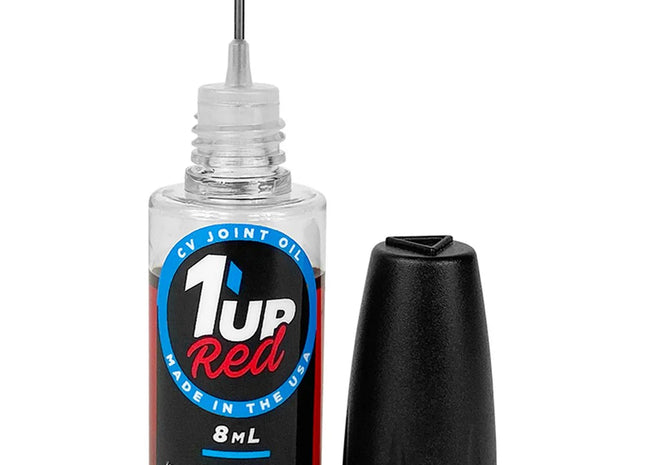 1up Racing Red CV Joint Oil - 8ml Oiler Bottle