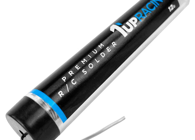 1UP RACING PREMIUM R/C SOLDER - 12G TUBE