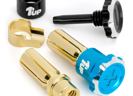 1up Racing Lockdown Adjustable Bullet Plugs (Multiple Colors Available!)