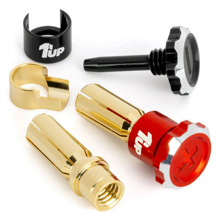 1up Racing Lockdown Adjustable Bullet Plugs (Multiple Colors Available!)