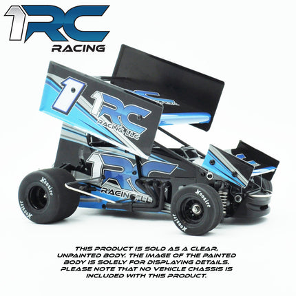 1RC Racing 1/18 Asphalt Sprint Car Conversion Kit 1RC1024