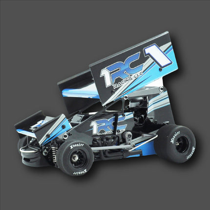 1RC Racing 1/18 Asphalt Sprint Car Conversion Kit 1RC1024