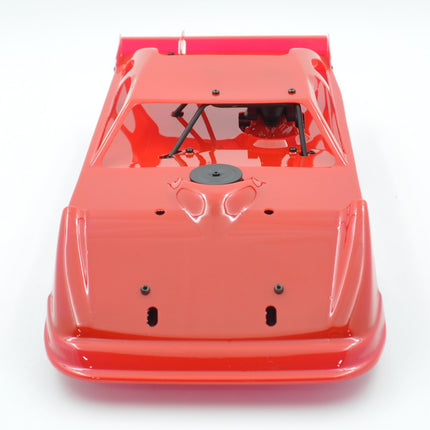 1RC Racing Late Model 2.0 1/18 Brushless RTR 2WD Oval Racer (Red, Black, OR Clear) w/2.4GHz Radio, Battery & Charger