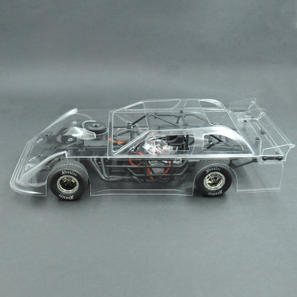 1RC Racing Late Model 2.0 1/18 Brushless RTR 2WD Oval Racer (Red, Black, OR Clear) w/2.4GHz Radio, Battery & Charger