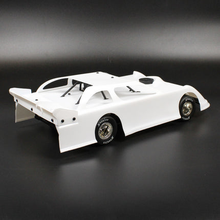 1RC Racing Late Model 2.0 1/18 Brushless RTR 2WD Oval Racer (White, Red, Black, OR Clear) w/2.4GHz Radio, Battery & Charger