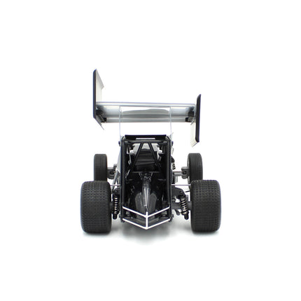 1RC Racing Sprint Car 4.0 1/18 Brushless RTR 2WD Oval Racer (Red, Black, OR Clear) w/2.4GHz Radio, Battery & Charger