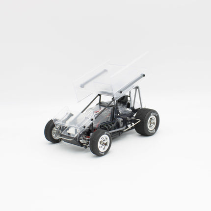 1RC Racing Sprint Car 4.0 1/18 Brushless RTR 2WD Oval Racer (Red, Black, OR Clear) w/2.4GHz Radio, Battery & Charger