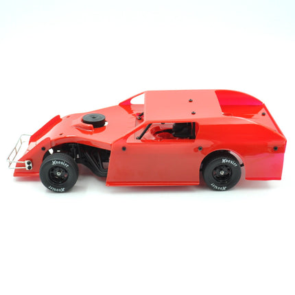 1RC Racing Modified 1/18 Brushless RTR 2WD Oval Racer (Red, Black, OR Clear) w/2.4GHz Radio, Battery & USB Charger