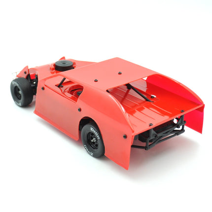 1RC Racing Modified 1/18 Brushless RTR 2WD Oval Racer (Red, Black, OR Clear) w/2.4GHz Radio, Battery & USB Charger