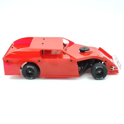 1RC Racing Modified 1/18 Brushless RTR 2WD Oval Racer (Red, Black, OR Clear) w/2.4GHz Radio, Battery & USB Charger