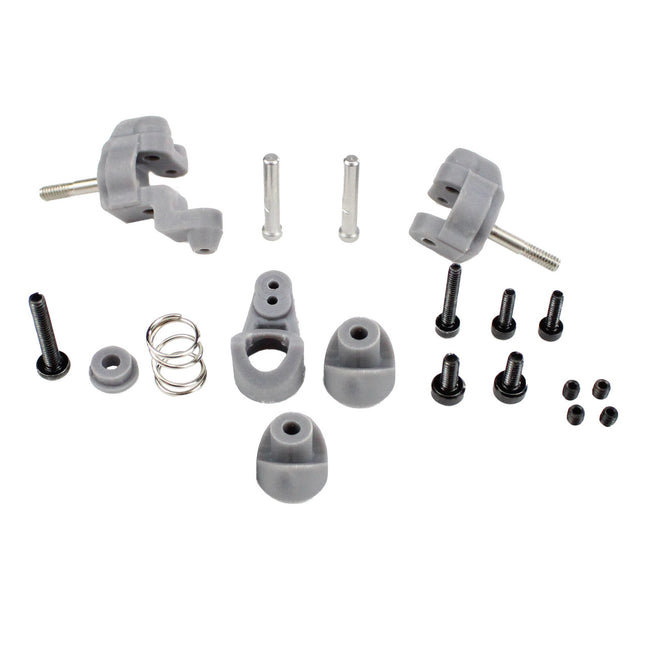 1RC Racing 1/18 Front Spindles & Servo Saver Assembly (Midget/Sprint/EDM) (1RC3047)