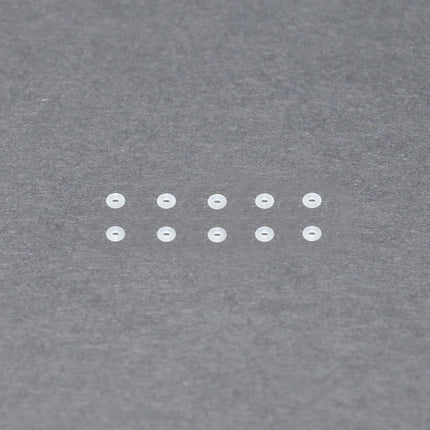 1RC Racing 1/18 Clear Shock O-Rings (10) (Midget/Sprint/EDM/Late Model) (1RC5011)