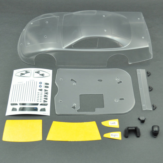 1RC Racing 1/18 Asphalt Late Model Body Set (Clear)