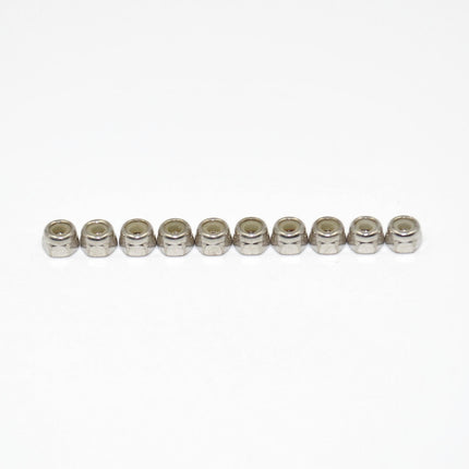 1RC Racing 2x0.4x4mm Wheel Nuts (10) (Midget/Sprint/EDM/Late Model) (1RC8003)