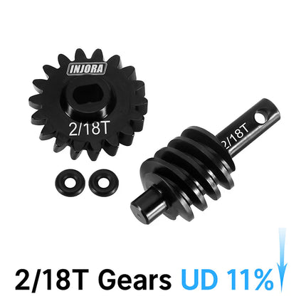 INJORA Overdrive / Underdrive Gears for Axial SCX24 & AX24 – SCX24-77