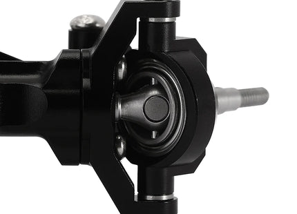 INJORA +4mm Extended Aluminum Front & Rear Complete Axles for 1/18 TRX4M / TRX4MT — 4M-61FR