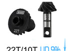 22T/10T Gears (Underdrive 9%)