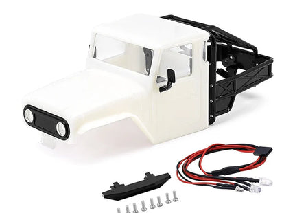 INJORA IR40 Half Truck Body for 1/18 TRX4M Defender & Bronco — Multiple Colors Available (IR40)