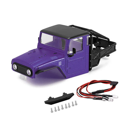 INJORA IR40 Half Truck Body for 1/18 TRX4M Defender & Bronco — Multiple Colors Available (IR40)