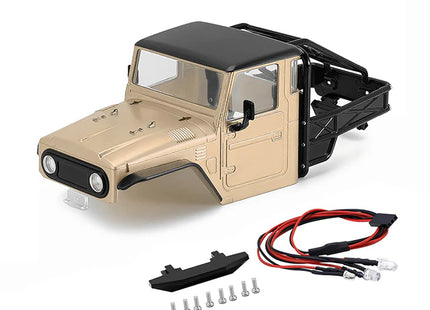 INJORA IR40 Half Truck Body for 1/18 TRX4M Defender & Bronco — Multiple Colors Available (IR40)