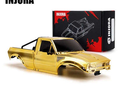 INJORA Limited Edition IR60 Pickup Hard Body for 1/18 TRX-4M (Gold) – IR60-GD