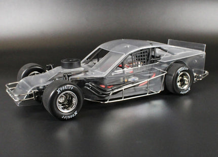 1RC Racing Asphalt Modified 2.0 1/18 Brushless RTR 2WD Oval Racer (Black or Clear)