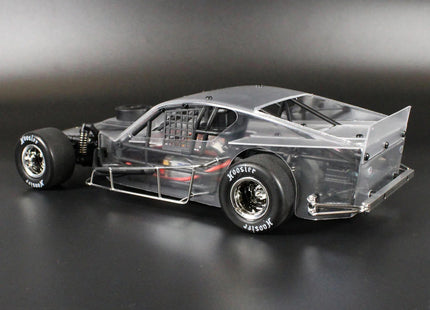 1RC Racing Asphalt Modified 2.0 1/18 Brushless RTR 2WD Oval Racer (Black or Clear)