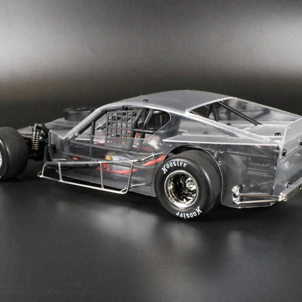 1RC Racing Asphalt Modified 2.0 1/18 Brushless RTR 2WD Oval Racer (Black or Clear)