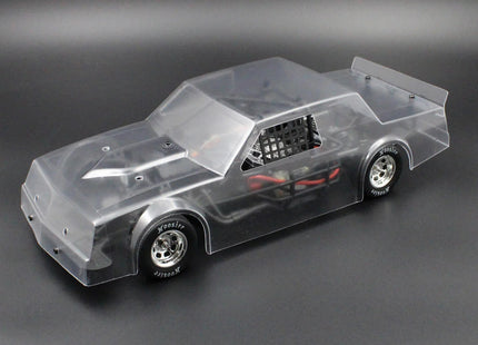 1RC Racing Dirt Street Stock 1/18 Brushless RTR 2WD Oval Racer (Clear) – 1RC1170