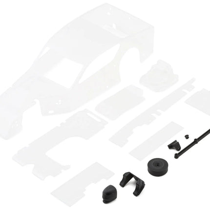 1RC Racing 1/18 Asphalt Modified Body (Clear) 1RC6058