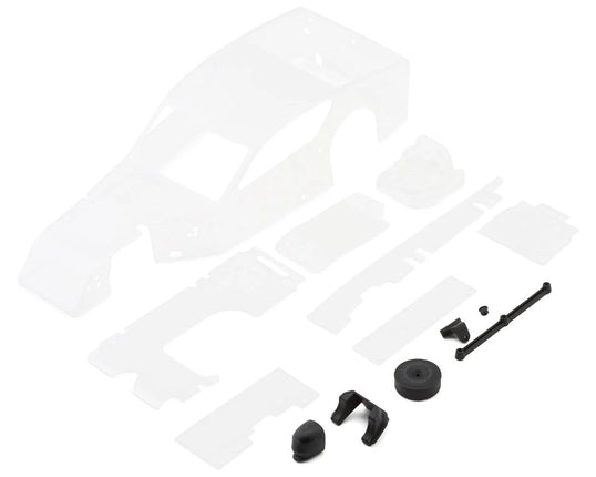 1RC Racing 1/18 Asphalt Modified Body (Clear) 1RC6058