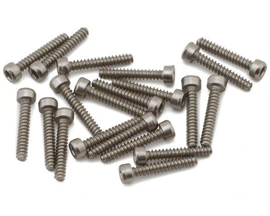 1RC Racing 1.6x10mm Self-Tapping Socket Head Cap Screws (20) (1RC8005)