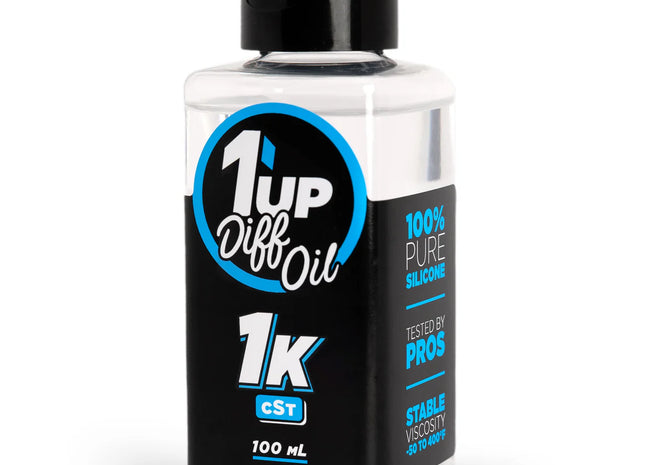 1up Racing Pure Silicone Diff Oil – Precision Tuned, Race Proven