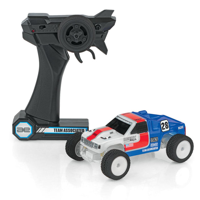 Team Associated RC28T Zoom 1/28 RTR 2WD Micro RC10T Truck w/2.4GHz Radio, Battery & USB-C Charging (20167)