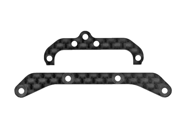 Team Associated RC28R Upper & Lower Pod Plate Set  Part #: 21629